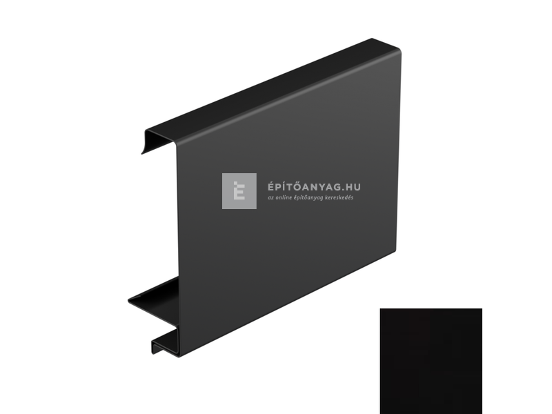 Galeco STAL2 150 fekete takarólemez, nútos, 2 m