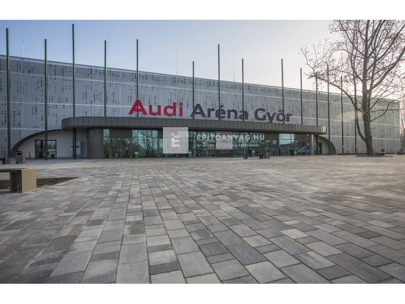 Leier Taverna Kombi térkő füstantracit melírozott 6 cm