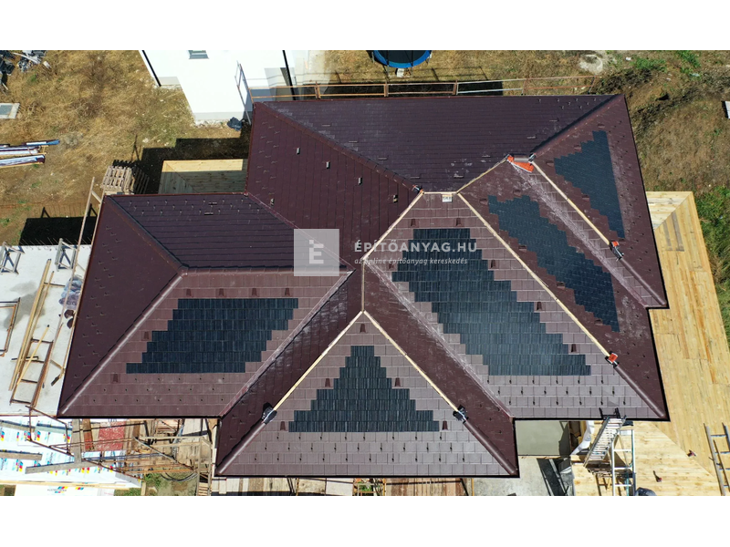 Terrán Generon napelemes tetőcserép