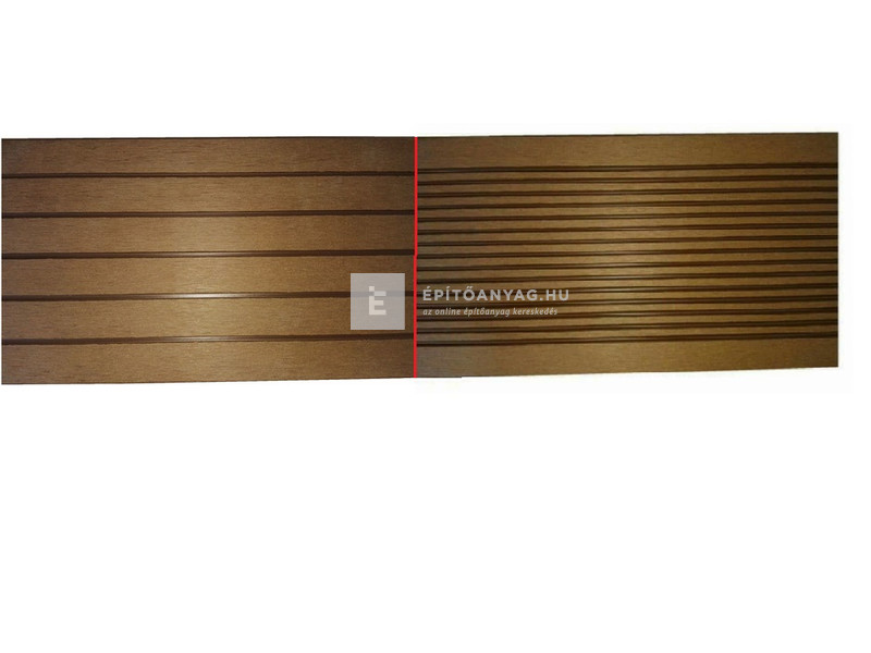 újHÁZ WPC alaplap, teak 2 m