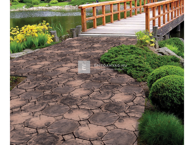 Fabrostone Timber Stone fa hatású járólap 40x45x6 cm