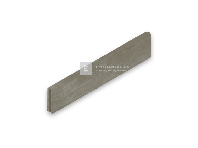 újHÁZ Kerti szegély trüffelbarna árnyalt 5x20x100 cm