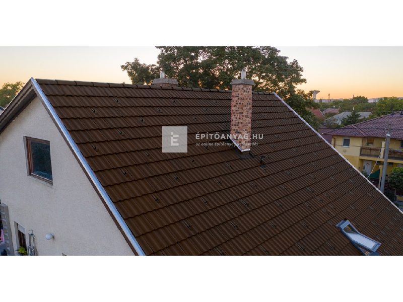 Tondach Twist alapcserép FusionColor terrabarna