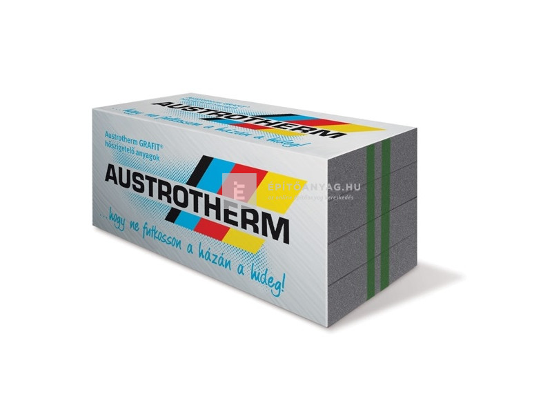 Austrotherm Grafit L4 Lépéshangszigetelő lemez 25 mm, 9 m2/csomag