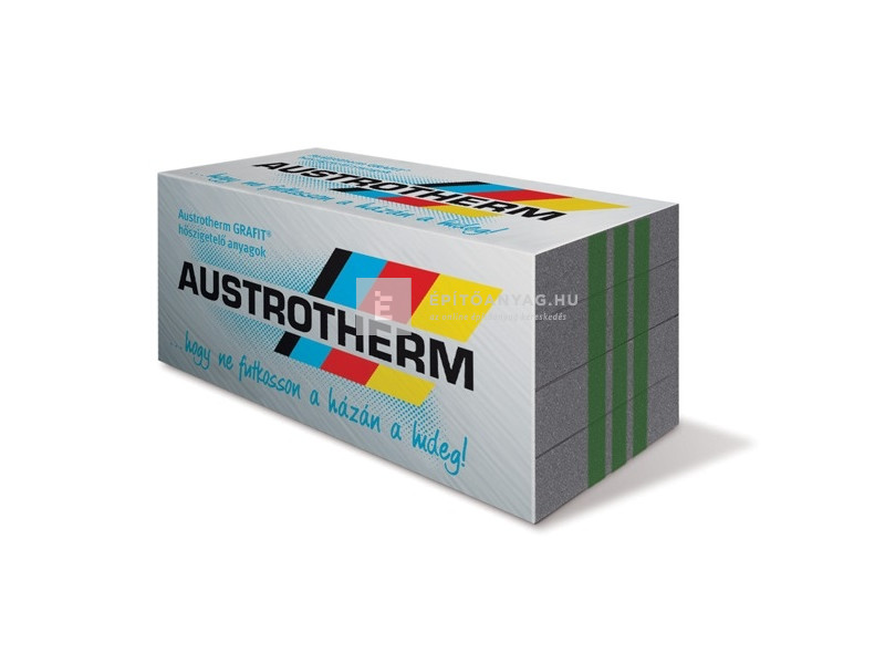 Austrotherm Grafit L5 Lépéshangszigetelő lemez 30 mm, 7,5 m2/csomag