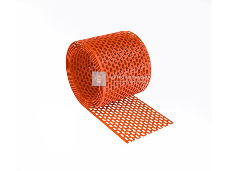 PVC szellőzőszalag téglavörös 10 cm x 5 m