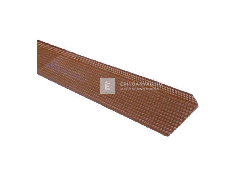 PVC szellőzőprofil téglavörös 30x90 mm x 2,5 m