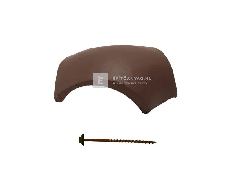 Terrán Rundo, Synus, Danubia 3-as elosztó kúpcserép sötétbarna (rögzítővel)