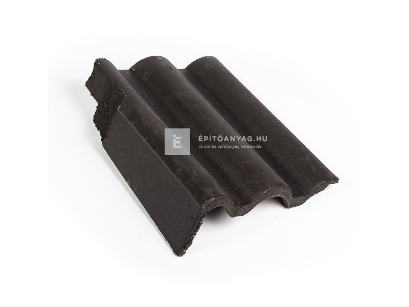 Terrán Standard szegélycserép bal ColorSystem fekete