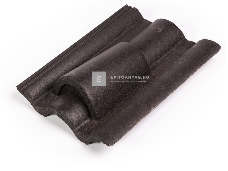 Terrán Standard szellőzőcserép Colorsystem fekete