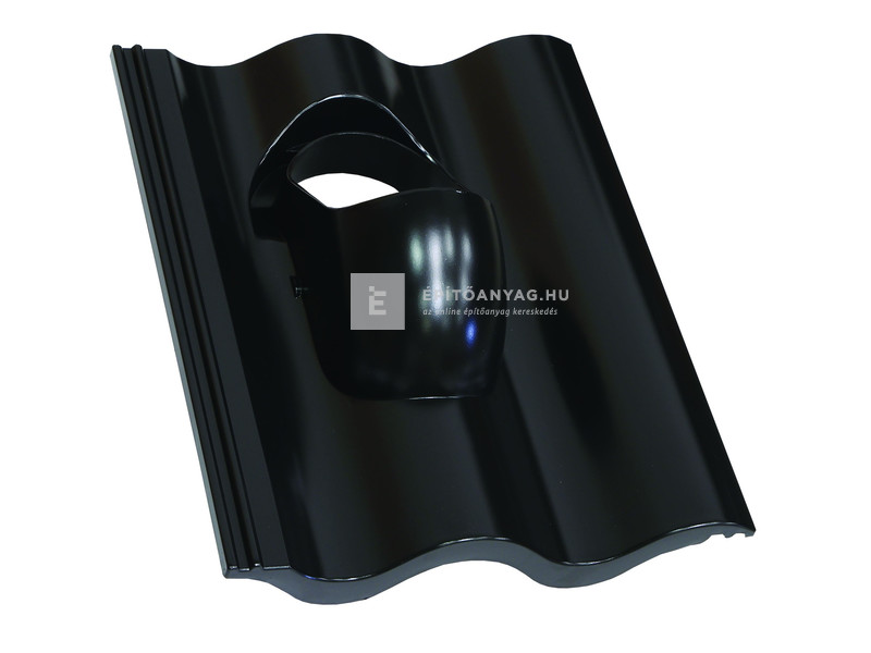 Terrán Synus műanyag alapcserép DN110 fekete