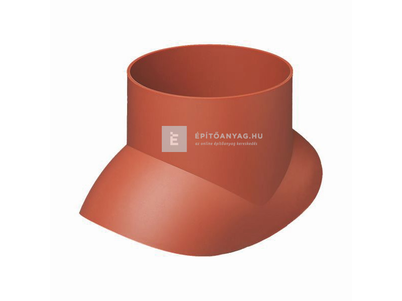 Terrán füstgázcső adapter DN125 tégla