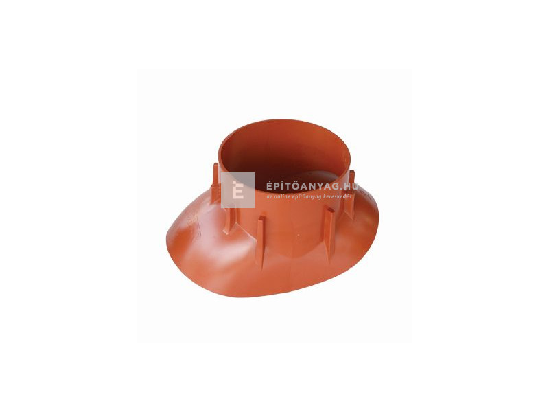 Terrán füstgázcső adapter 70/110 tégla