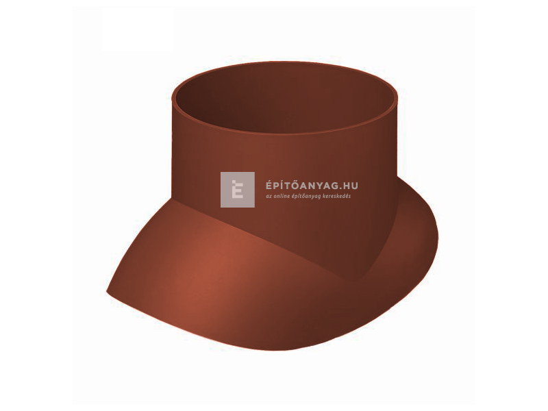 Terrán füstgázcső adapter DN125 barna