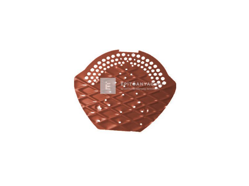 Terrán kúpcserép lezáró barna/tégla