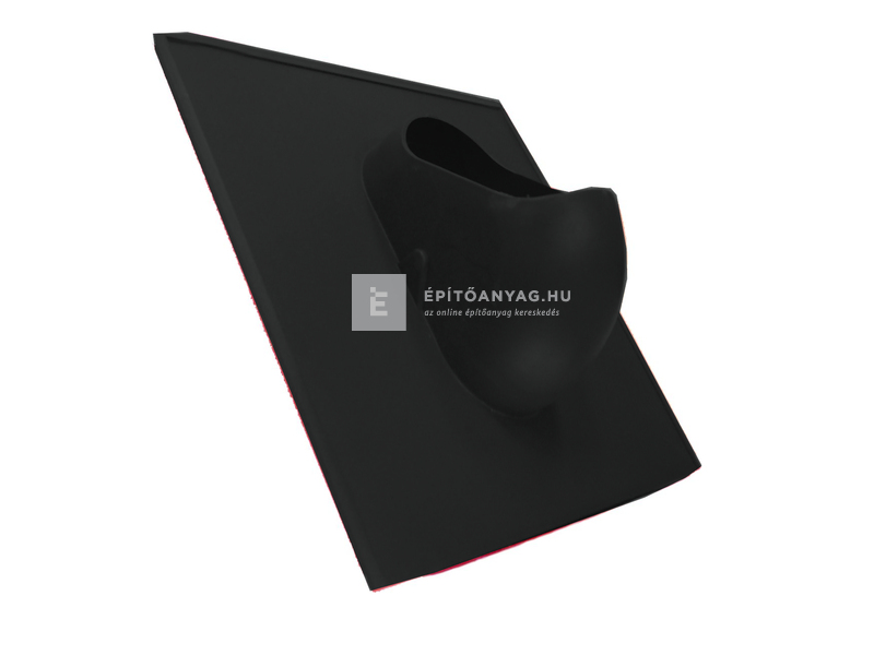 Terrán műanyag alapcserép DN110 antracit 40x40 cm