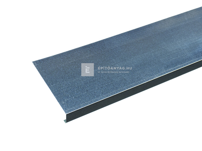 Terrán páracseppentő ereszlemez, acél horganyzott 19x200 cm