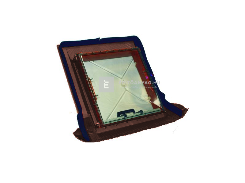 Terrán Univerzális tetőkibúvóablak barna 47,5x52 cm