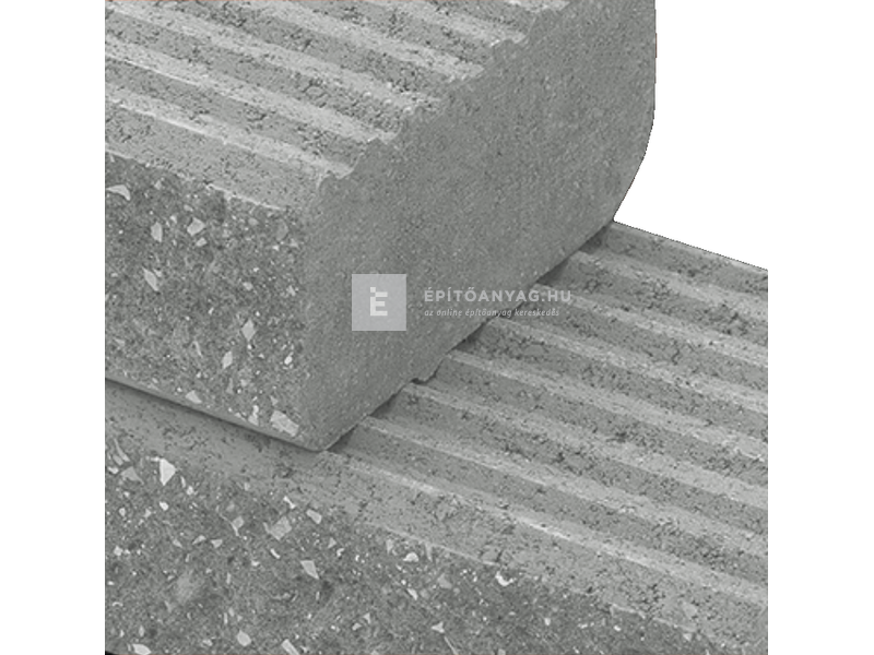 ABeton Dóm támfal szürke 30x60x10 cm