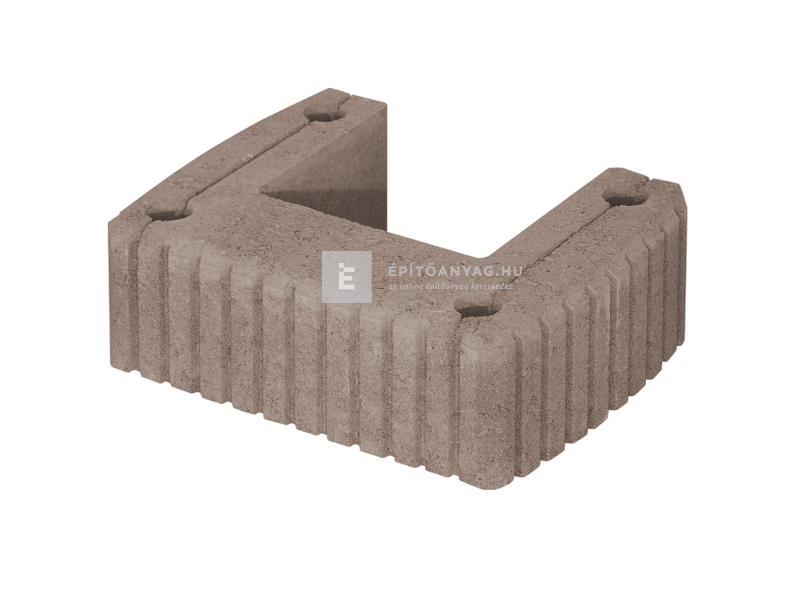 Abeton Flórakosár Támfal U-kő barna