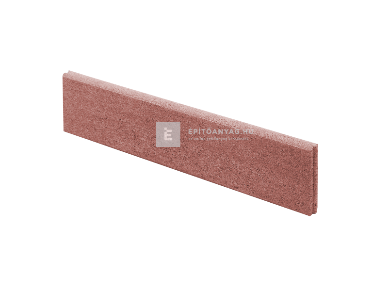 ABeton kerti szegély vörös 5x100x20 cm