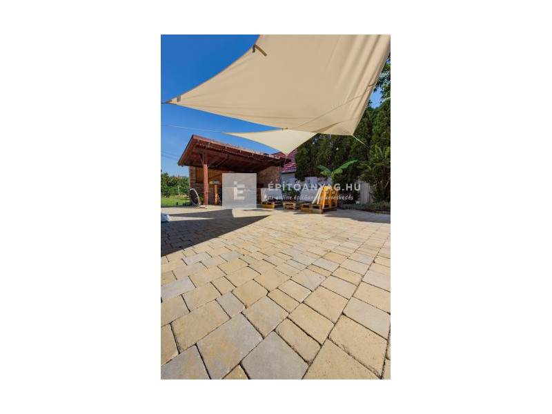 ABeton Savaria kombi térkő sárga-fehér 5 cm