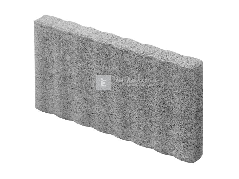 Abeton Sorszegély szürke 6x28x50 cm