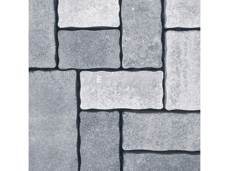 ABeton Via Casa kombi térkő karbon-fehér 8 cm