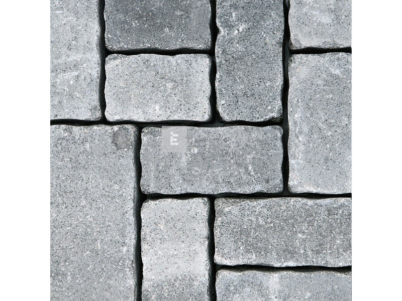 ABeton Via Casa Antik kombi térkő karbon-fehér 8 cm