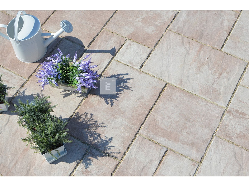 ABeton Villa Urbana kombi térkő barna-fehér 6 cm