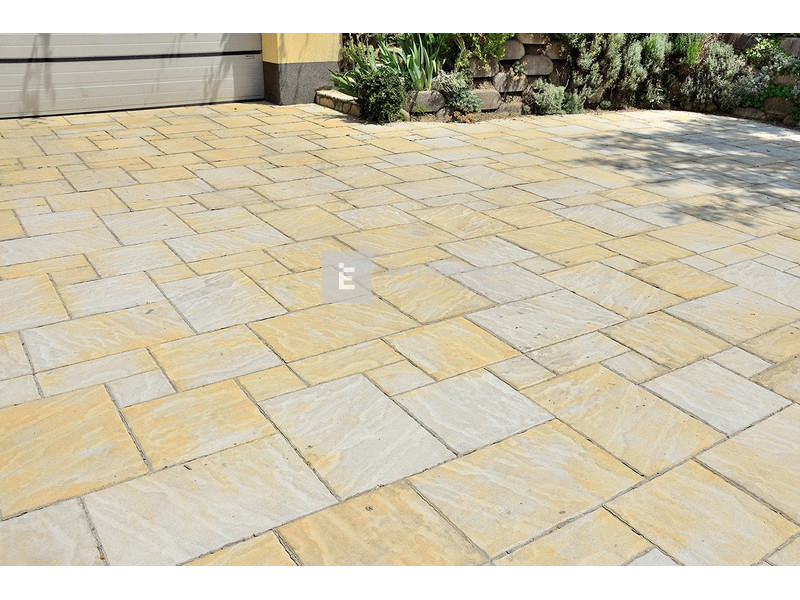 ABeton Villa Urbana kombi térkő sárga-fehér 6 cm