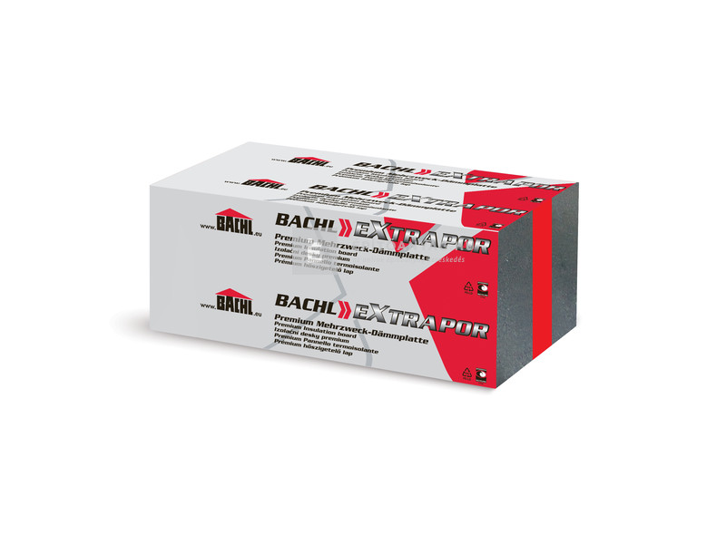 Bachl Extrapor 80 H Grafit Homlokzati hőszigetelő lemez 4 cm