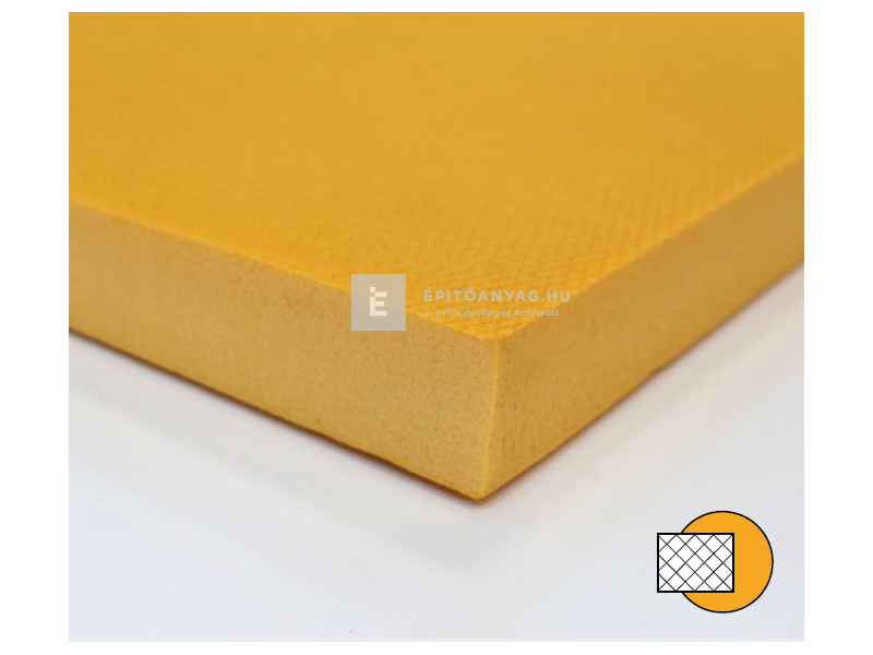 Bachl XPS 200 G Hőszigetelő lemez egyenes él, érdes felület 1250x600x20 mm