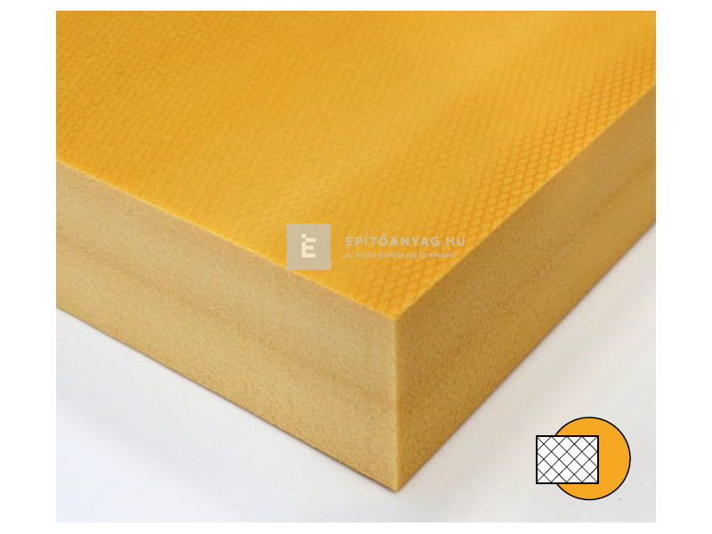 Bachl XPS 300 G Hőszigetelő lemez egyenes él érdes felület 1250x600x40 mm