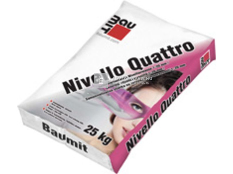 Baumit Nivello Quattro önterülő aljzatkiegyenlítő 25 kg