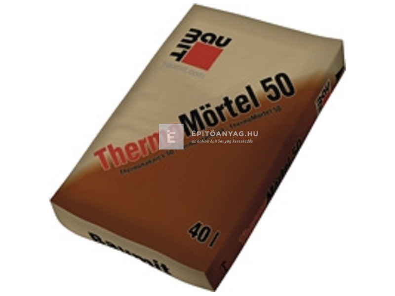 Baumit Thermohabarcs 50 (ThermoMörtel) Hőszigetelő falazóhabarcs 40 l