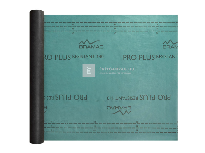 Bramac Pro Plus Resistant 140 páraáteresztő tetőfólia 140 g, 75 m2