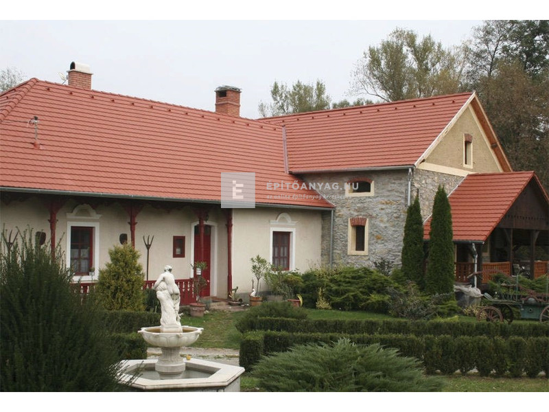 Bramac Reviva Protector Alapcserép 1/1 téglavörös