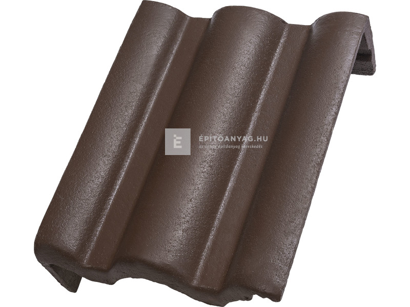 Bramac Római Protector félnyeregtető szegélycserép bal barna