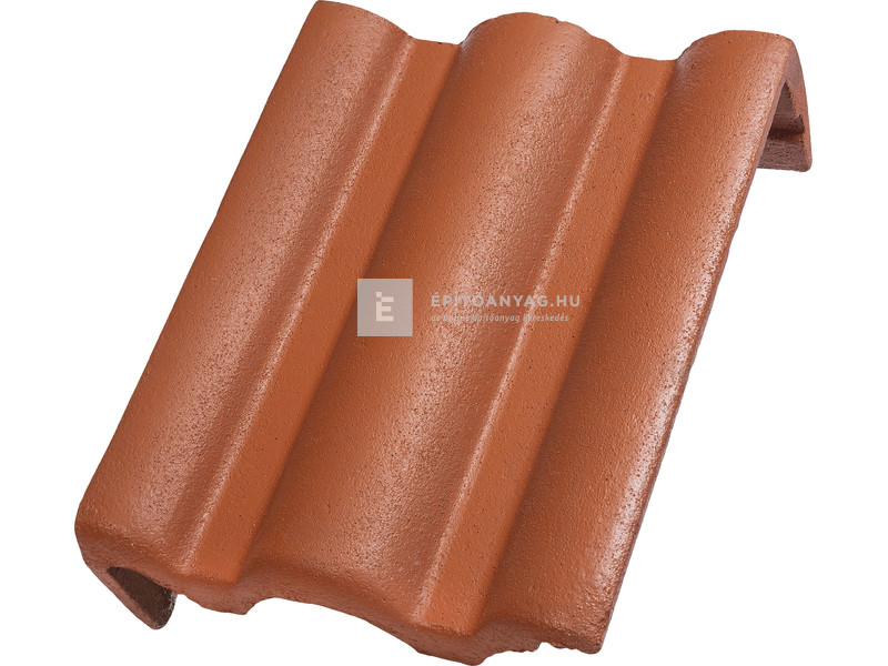 Bramac Római Protector félnyeregtető szegélycserép bal téglavörös