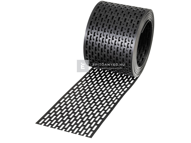 Bramac Standard szellőzőszalag fekete 8 cm x 5 m