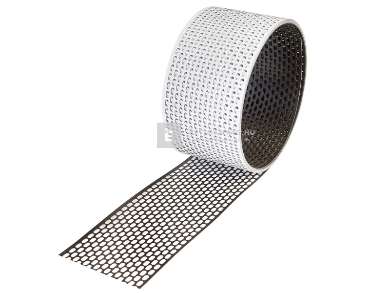 Bramac szellőzőszalag alu barna/fehér 10 cm x 5 m