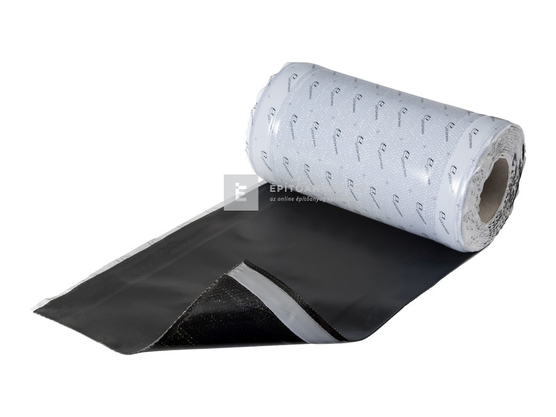 Bramac Wakaflex kémény- és falszegély antracit 28 cm x 5 m