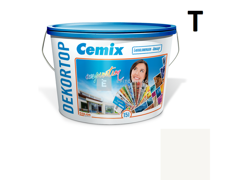 Cemix-LB-Knauf DekorTop Homlokzatfesték 4000 white 15 l