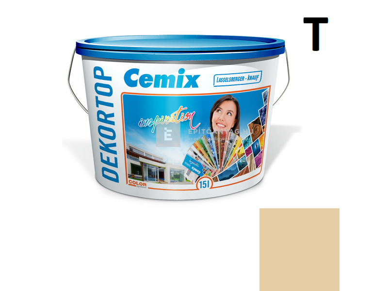 Cemix-LB-Knauf DekorTop Homlokzatfesték 4345 orange 15 l
