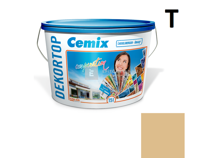 Cemix-LB-Knauf DekorTop Homlokzatfesték 4349 orange 15 l
