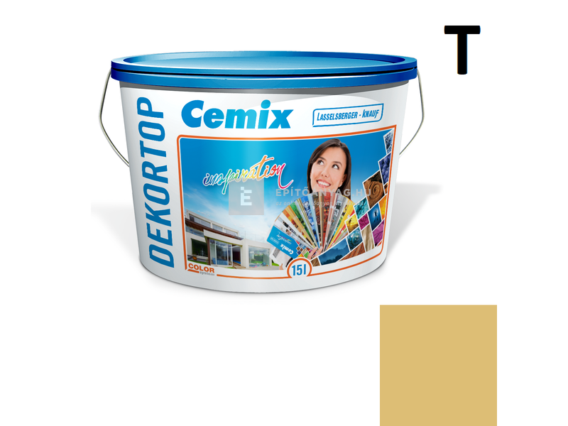 Cemix-LB-Knauf DekorTop Homlokzatfesték 4375 orange 15 l