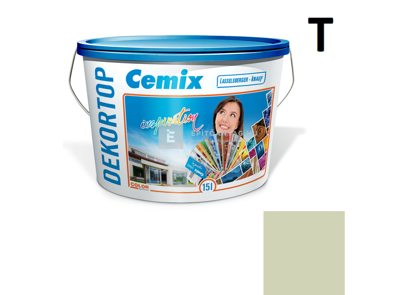 Cemix-LB-Knauf DekorTop Homlokzatfesték 4513 green 15 l
