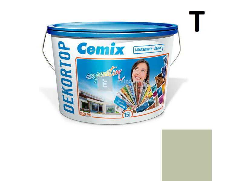 Cemix-LB-Knauf DekorTop Homlokzatfesték 4515 green 15 l