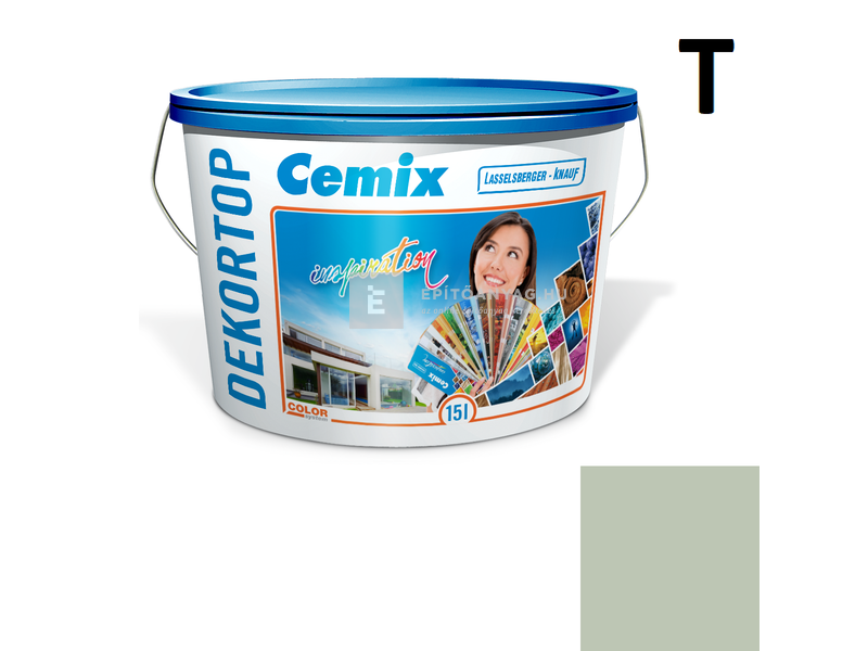 Cemix-LB-Knauf DekorTop Homlokzatfesték 4525 green 15 l